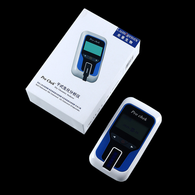 Количественный обнаружьте приложение CE теста глюкозы тела кетона HbA1C креатинина мочевой кислоты липида крови анализатора химии прибора сухое