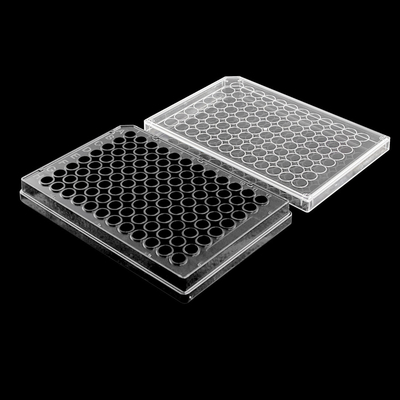 Лабораторная пластиковая пластина из полипропилена, одобренная USP, на 96 лунок Elisa Plate