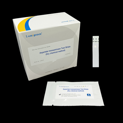 Прокладки теста аминоферазы аспартата Biomarker ушиба печени с сухим химическим анализатором
