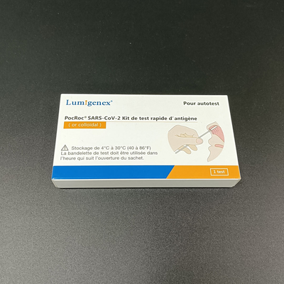 непрофессиональный пользовательский тест, одобренный ANSM Antigen Rapid Test Kits для SARS-CoV2