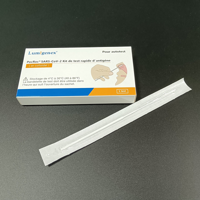 Индивидуальная упаковка автотестов Antigen Rapid Test Kits на SARS-CoV2