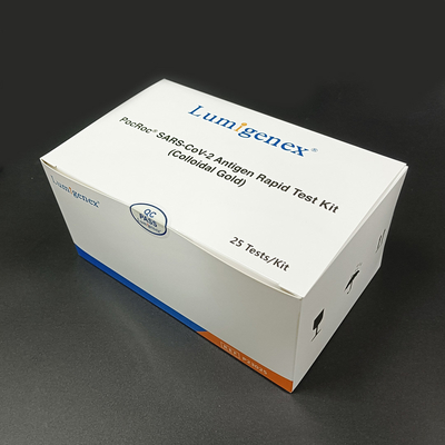 Единая упаковка наборов для экспресс-тестирования Antigen на Covid19 для автоматического тестирования