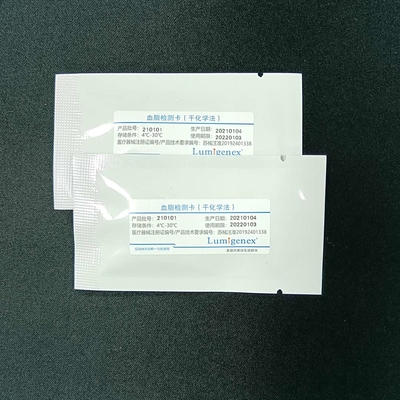 Тест-полоски Lumigenex Lipid Panel 15 тестов в упаковке Образец крови